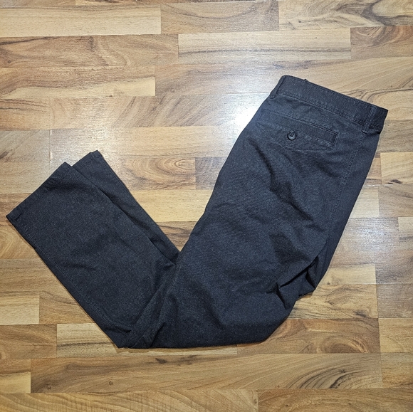 Prana Breathe Straight Fit Pants Men’s 33 Gray Organic Cotton Blend - Picture 3 of 10